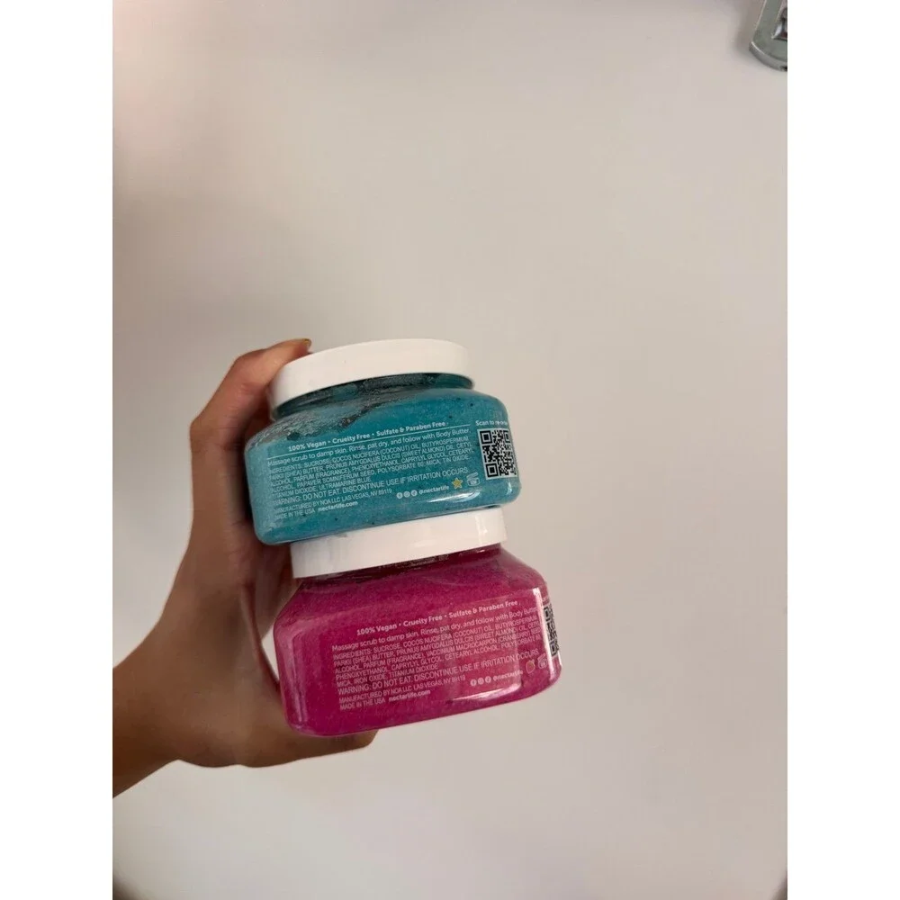 Nectarlife Sugar Scrub with Coconut Oil - 2 Jars